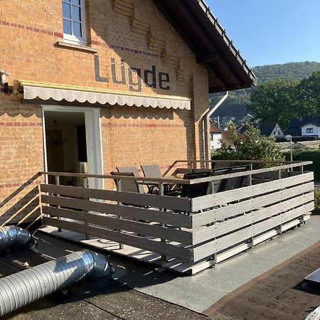 Ferienwohnung Im Bahnhof Luegde Eksteriør bilde